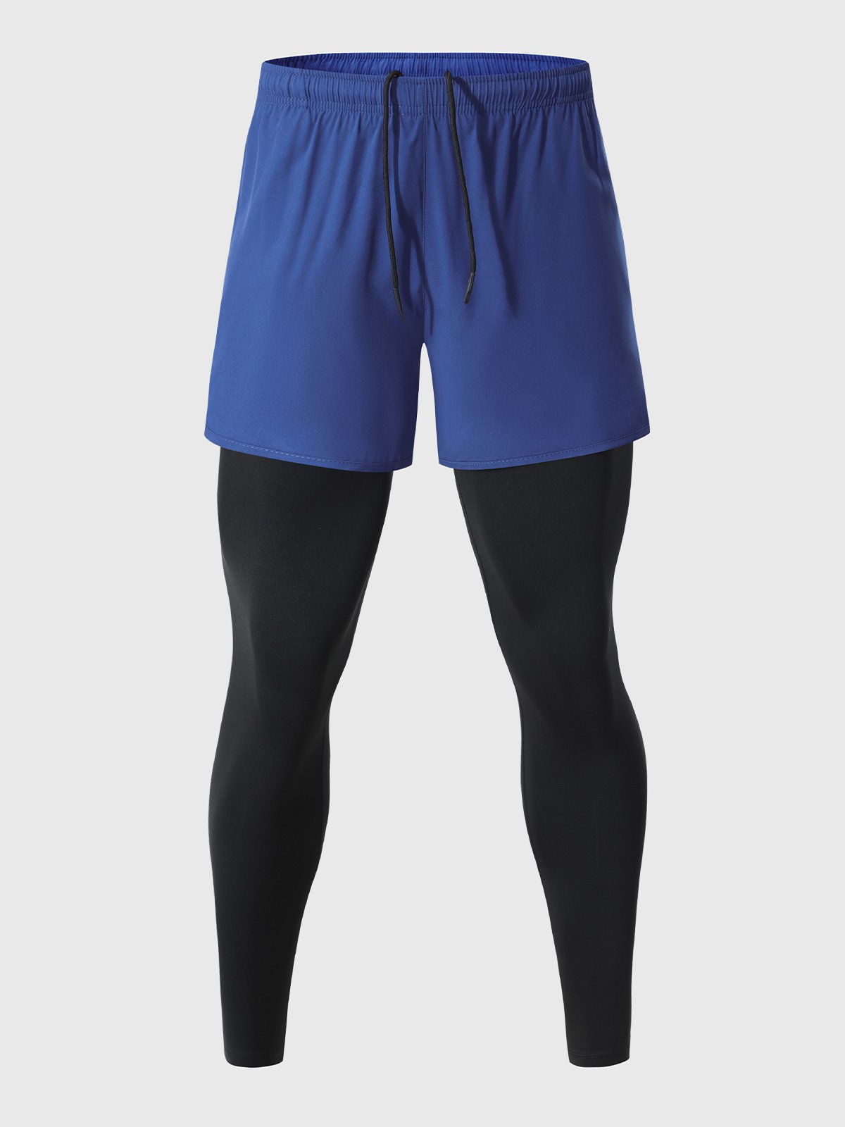 Pantalón Deportivo Short Combinado Intervalo 2 en 1