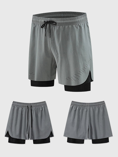 PowerFlow Shorts de Secado Rápido Deportivos