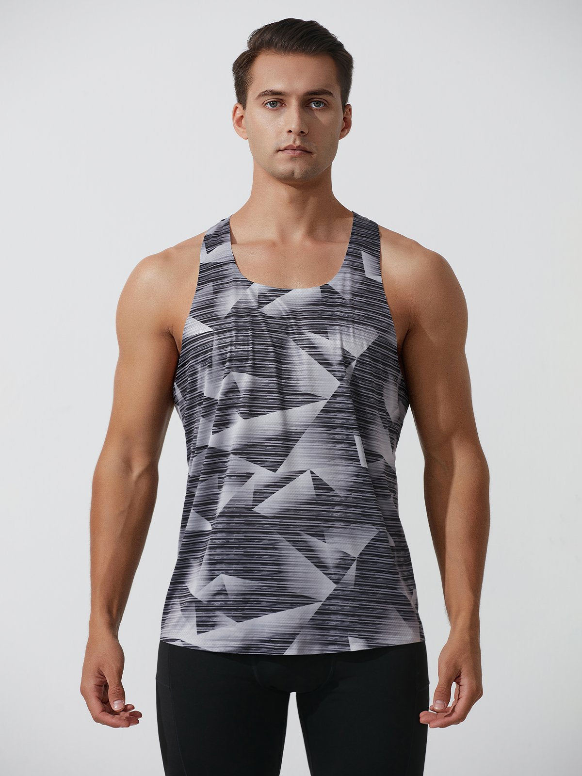 Pro Camiseta Tank Estampado Sin Costuras