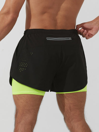 Interval Short 2 en 1 con Forro