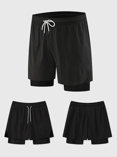 PowerFlow Shorts de Secado Rápido Deportivos