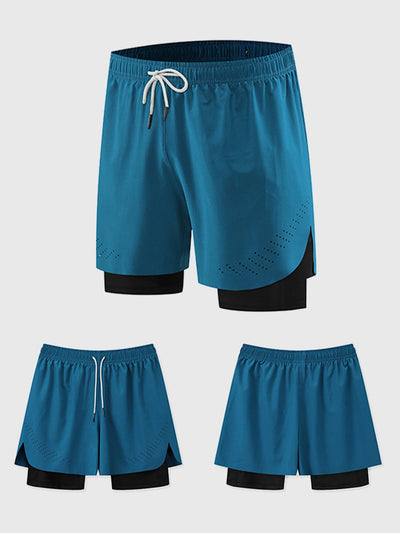 PowerFlow Shorts de Secado Rápido Deportivos