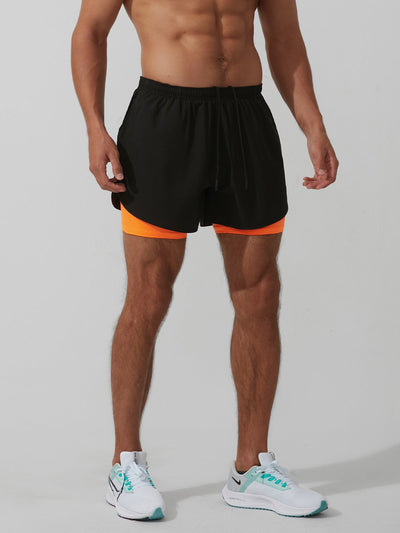 Interval Short 2 en 1 con Forro