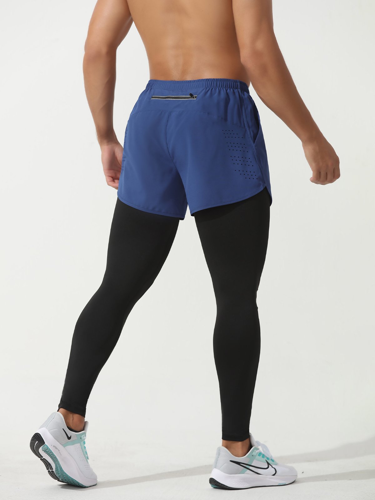 Pantalón Deportivo Short Combinado Intervalo 2 en 1