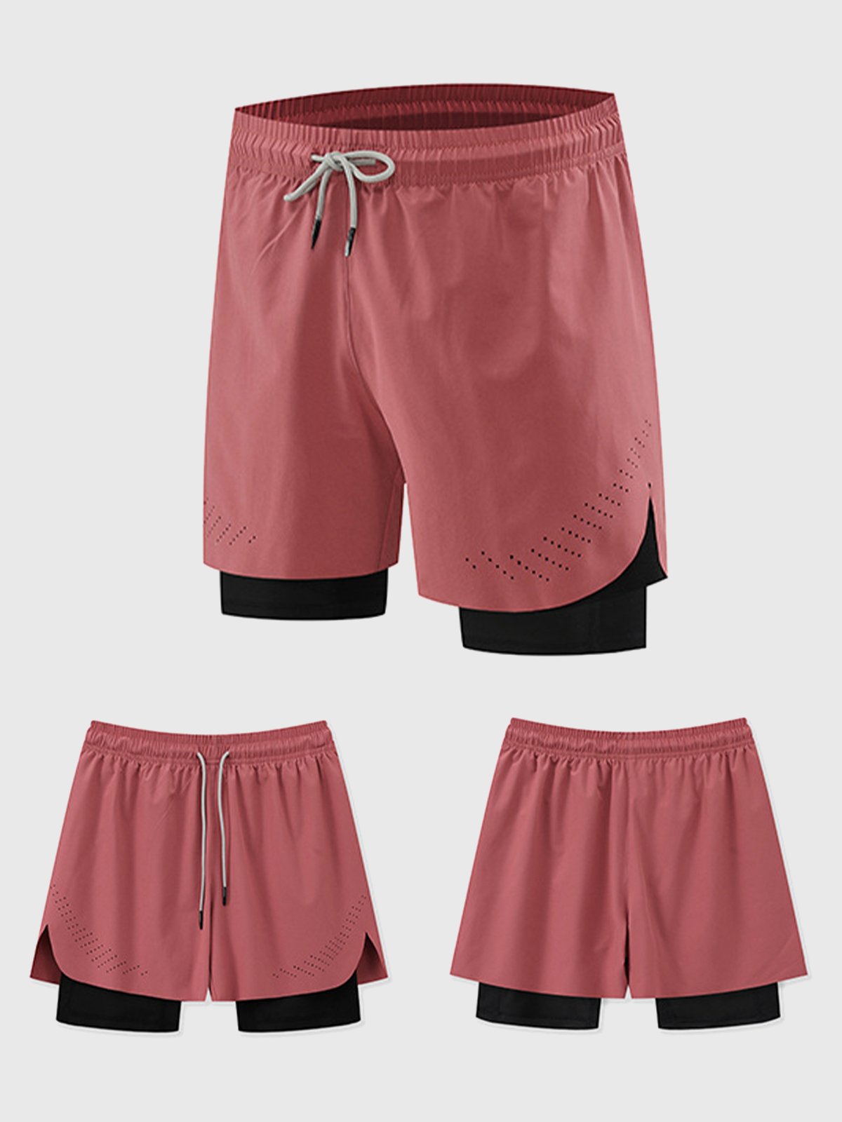 PowerFlow Shorts de Secado Rápido Deportivos