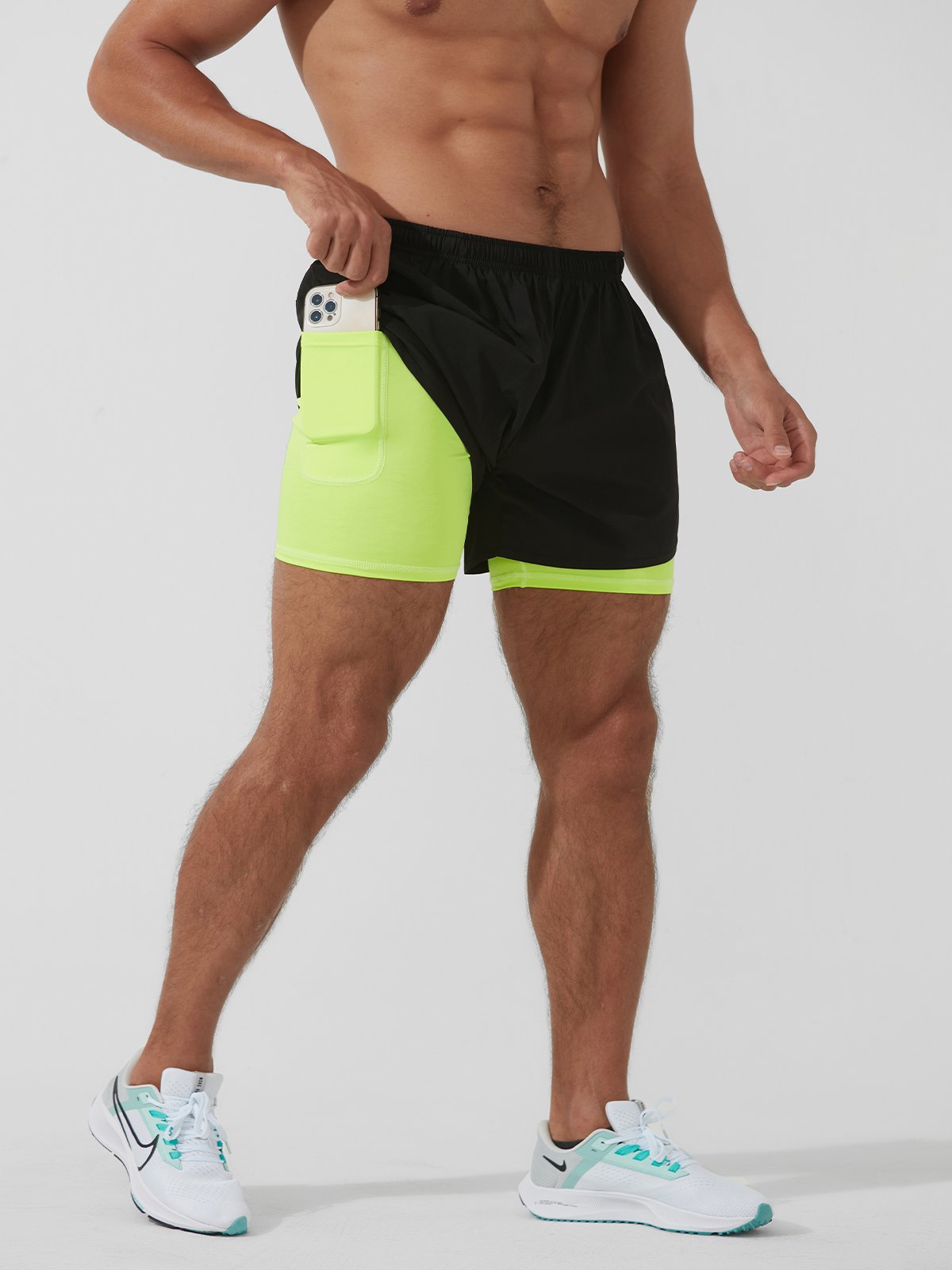 Interval Short 2 en 1 con Forro