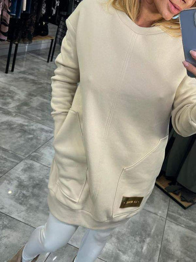 Emma - Elegante vestido jersey para todos los días
