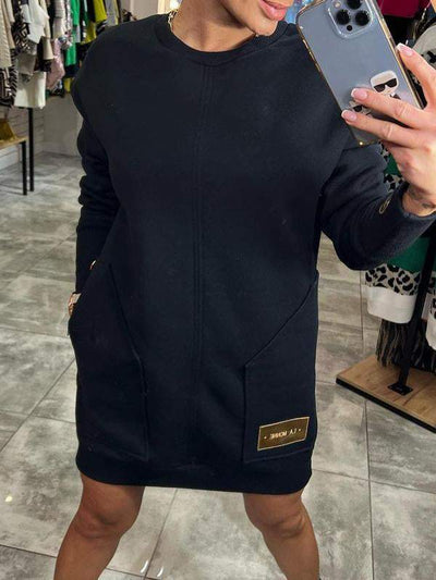 Emma - Elegante vestido jersey para todos los días