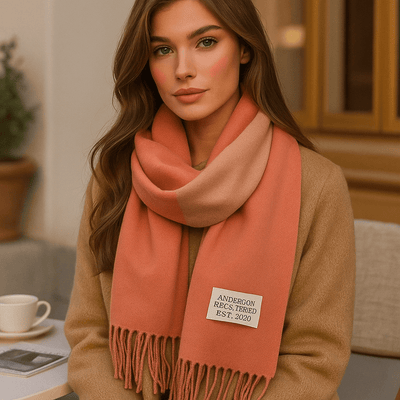 Käännettävä Pashmina - huivi Elena – Tyylikäs ja Pehmeä - EmiyoSuomi - Huivit