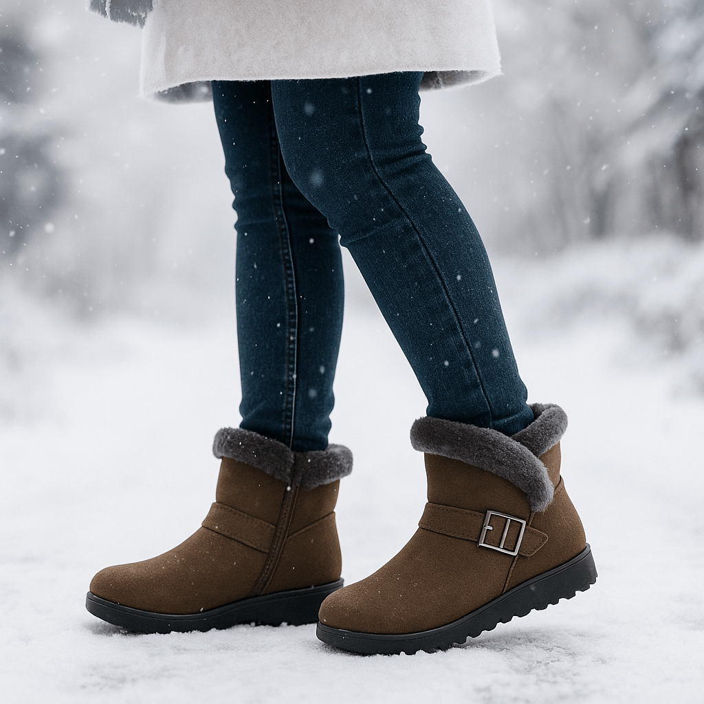 Botines para mujer con hebilla - Ervianne