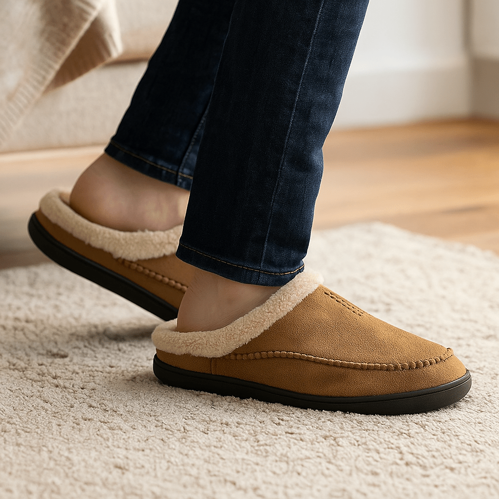 Zapatillas  de casa para hombre efecto afelpado - Yelzar