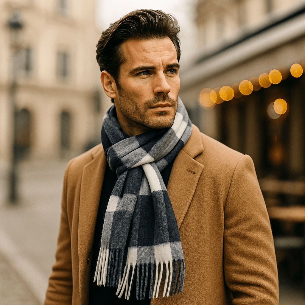 Luksusvillahuivi – Lämmin, Pehmeä ja Tyylikäs Talveksi - EmiyoSuomi - Huivit