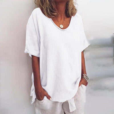 Blusa elegante para una belleza natural