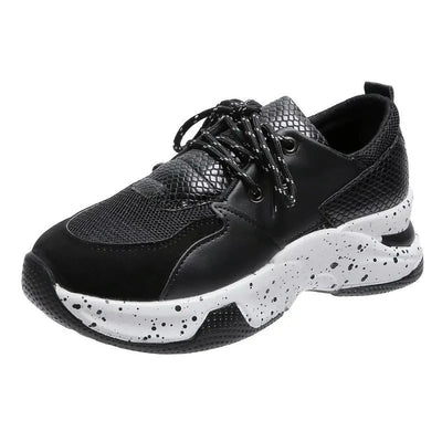 Alondra - Zapatillas deportivas con estampado de leopardo para mujer