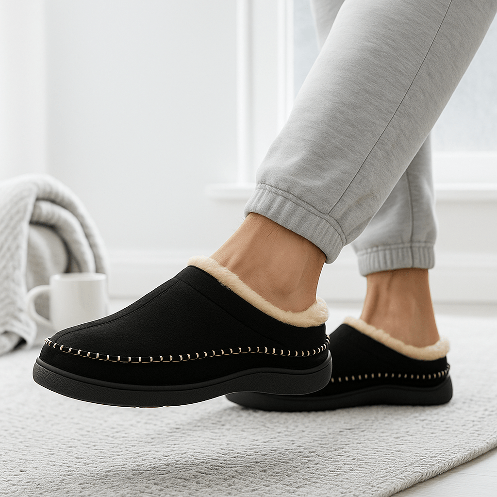 Zapatillas de casa para hombre efecto afelpado - Ervian