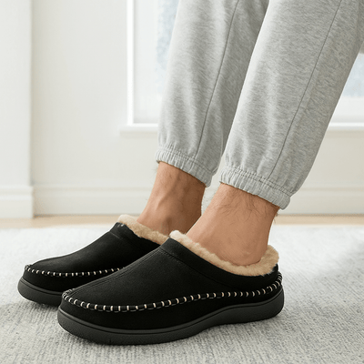 Zapatillas de casa para hombre efecto afelpado - Ervian
