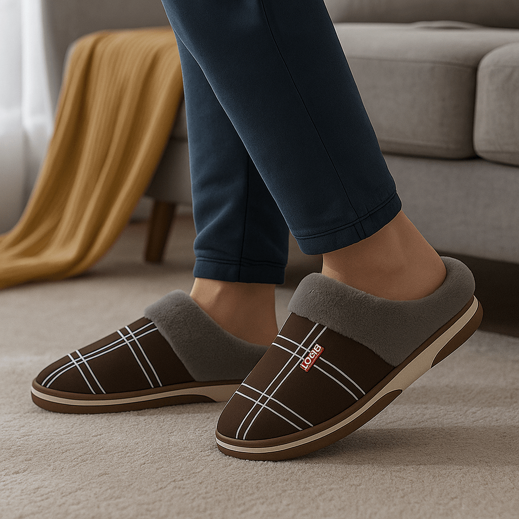 Zapatillas de casa para hombre estilo acogedor - Lorevan