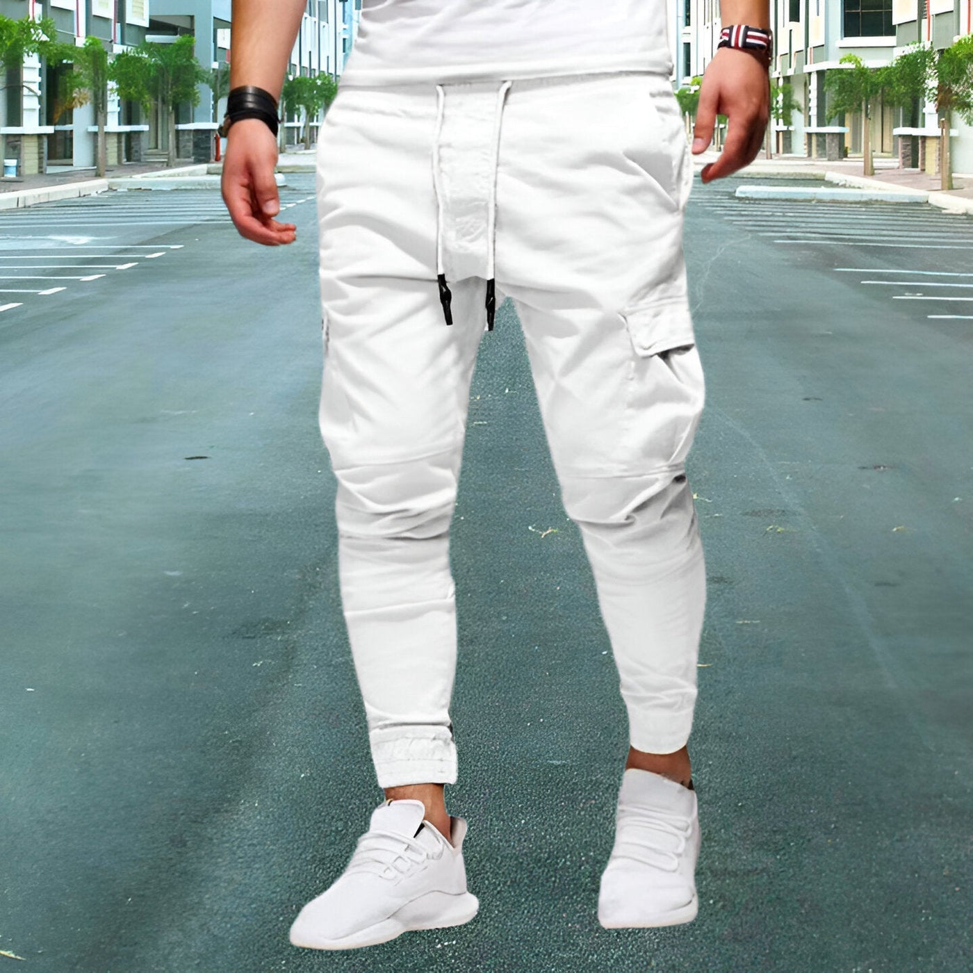 Alli - Pantalones cargo de estilo jogger