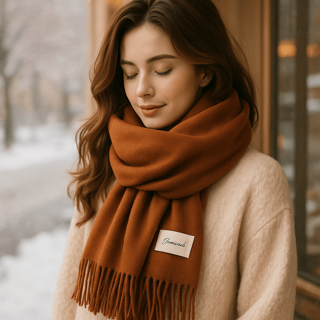 Polaris - huivi – Pehmeä lämpö ja kevyt mukavuus - EmiyoSuomi - Huivit