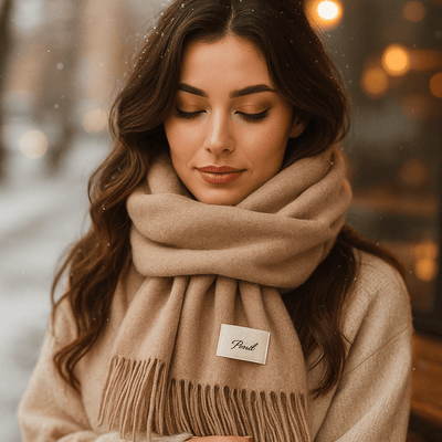 Polaris - huivi – Pehmeä lämpö ja kevyt mukavuus - EmiyoSuomi - Huivit