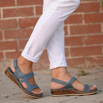 Sofy - Sandalias casual con tacón bajo
