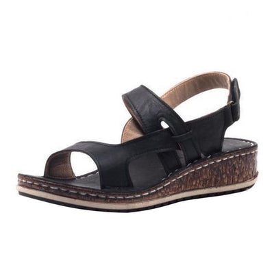 Sofy - Sandalias casual con tacón bajo
