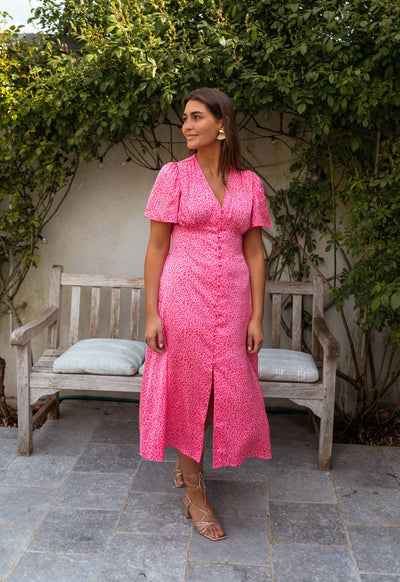El vestido midi de leopardo - Lois