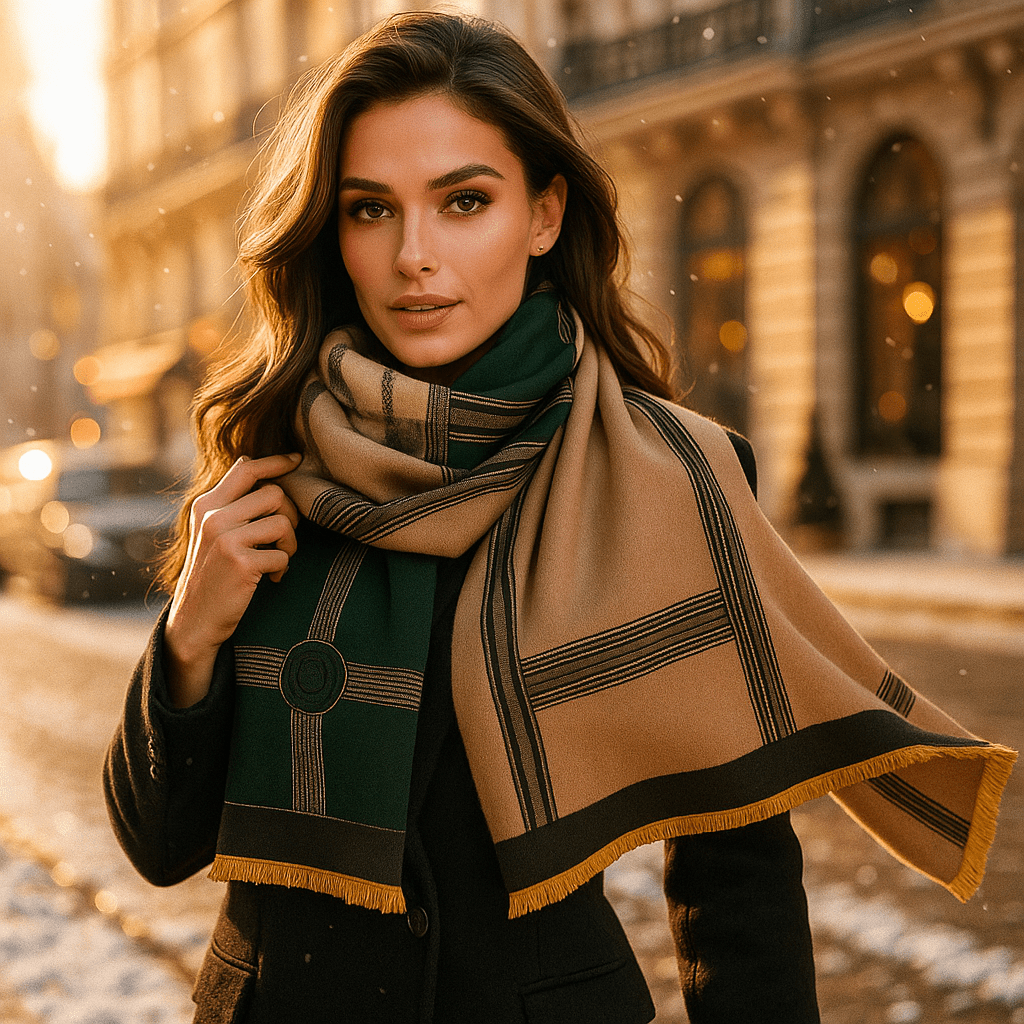 Bufanda para mujer estilo elegante invierno - Valery