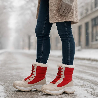 Botas para mujer con suela gruesa - Rinhoa