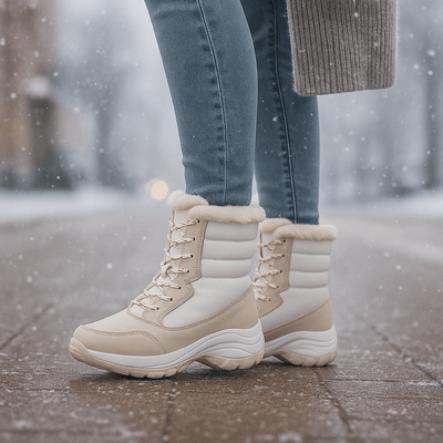 Botas para mujer con suela gruesa - Rinhoa