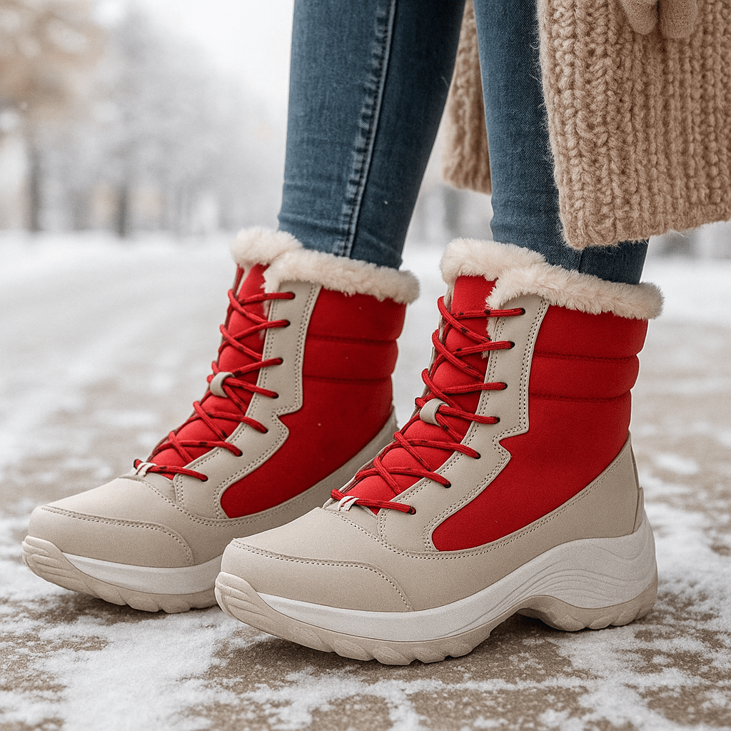 Botas para mujer con suela gruesa - Rinhoa