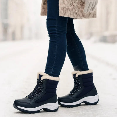 Botas para mujer con suela gruesa - Rinhoa