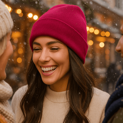 Gorro para mujer estilo suave con interior protector - Avrile