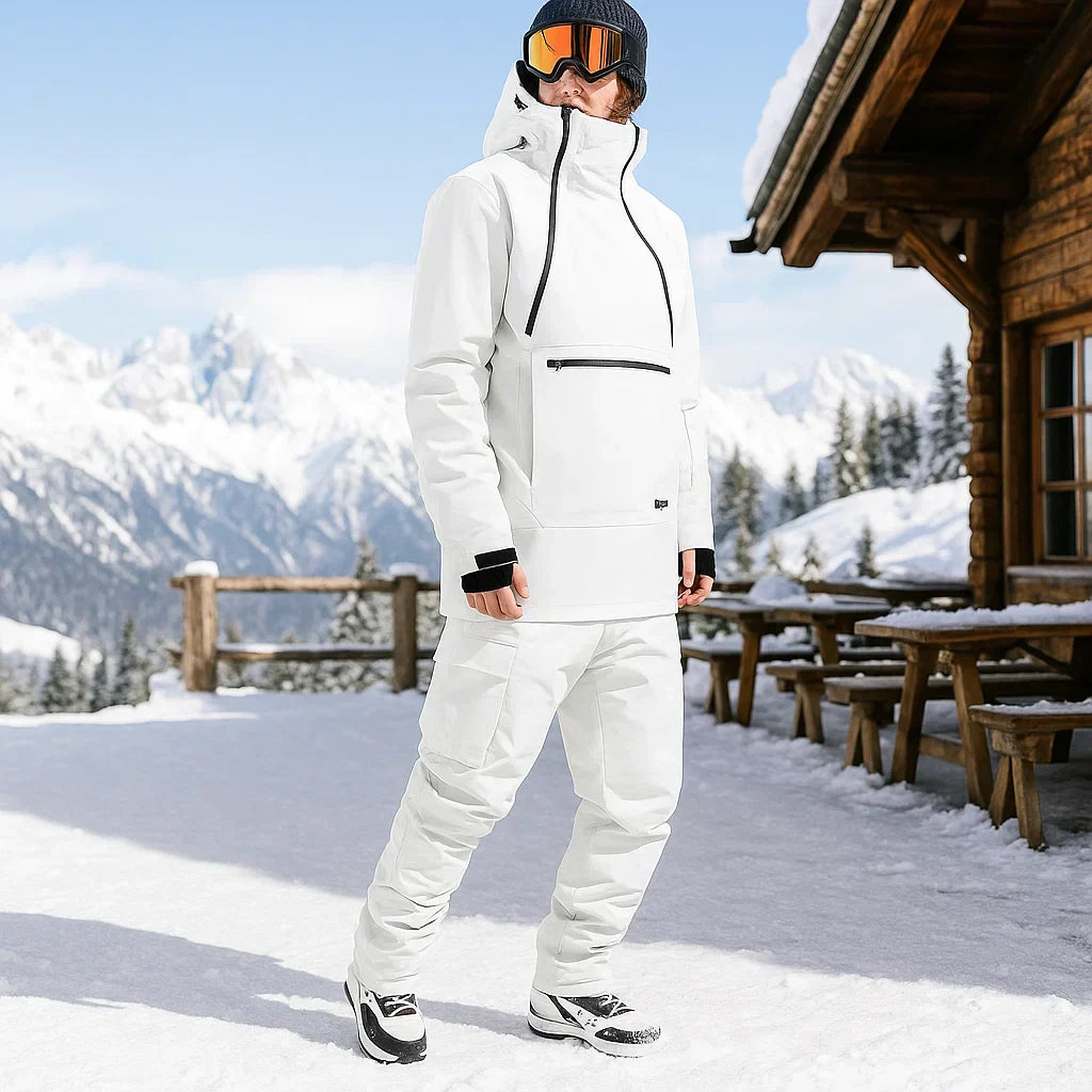 Conjunto técnico impermeable de esquí para hombre - Kaelan