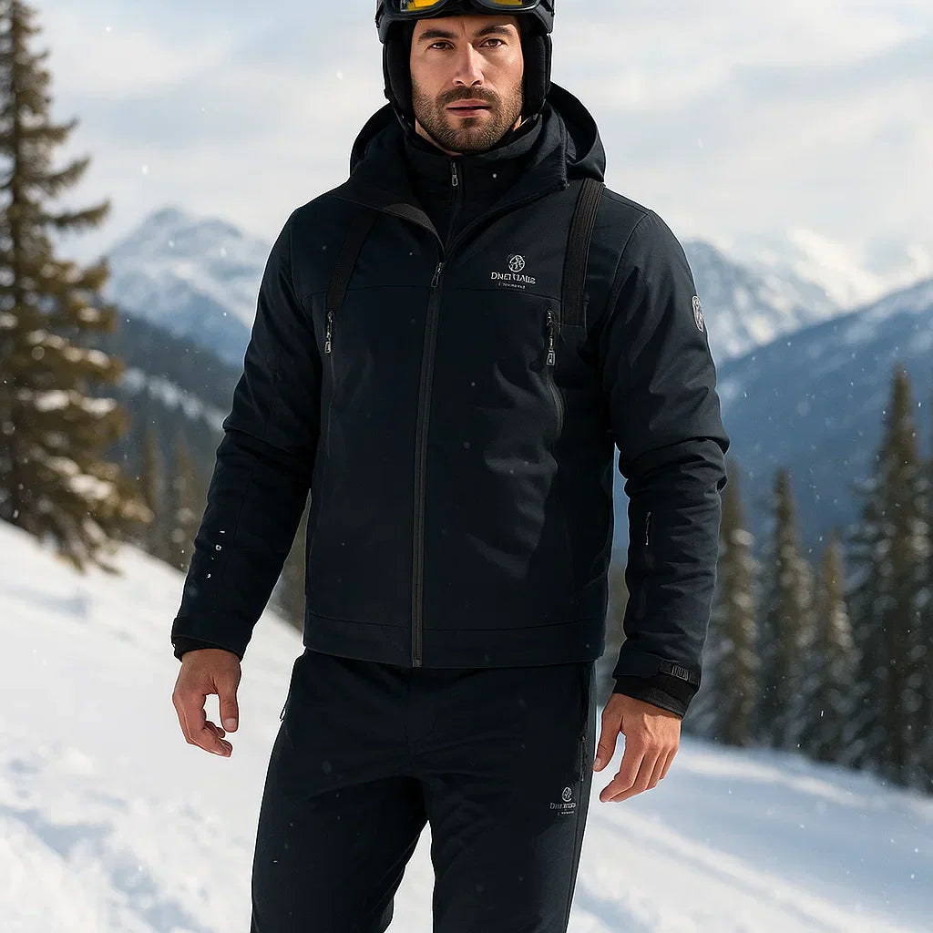 Conjunto técnico impermeable de esquí para hombre - Kael