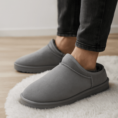 Zapatillas de casa de hombre estilo aterciopelado - Jorven