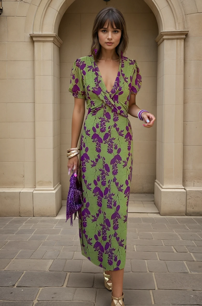 Vestido estampado - Melissa